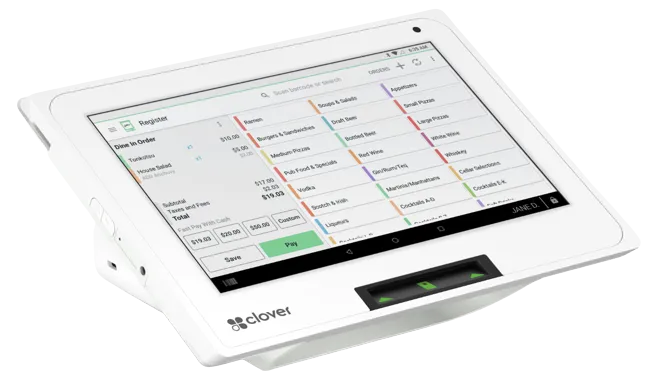Clover Mini countertop POS terminal